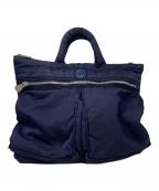Porter Classicポータークラシック）の古着「スーパーナイロンシンプルショルダーバッグ」｜ネイビー