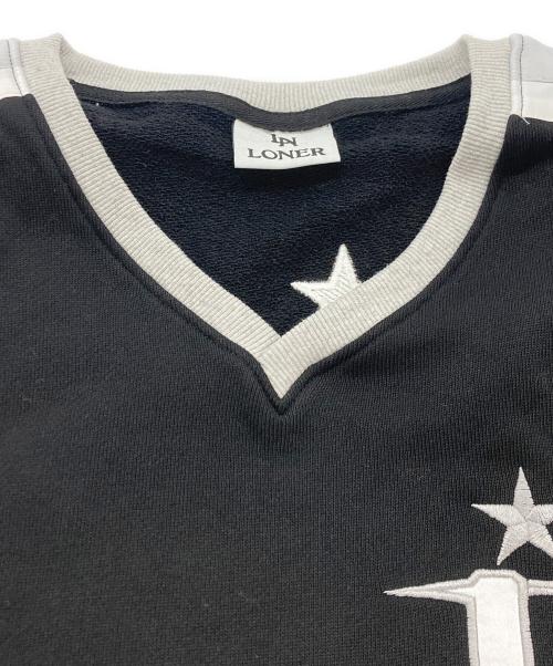 LONER（ロナー）LONER (ロナー) LN GAME TEE ブラック サイズ:SIZE Lの古着・服飾アイテム