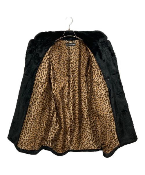 WACKO MARIA（ワコマリア）WACKO MARIA (ワコマリア) FUR DOUBLE BREASTED COAT ブラック サイズ:SIZE　Mの古着・服飾アイテム