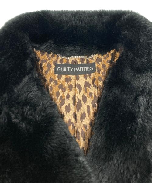 WACKO MARIA（ワコマリア）WACKO MARIA (ワコマリア) FUR DOUBLE BREASTED COAT ブラック サイズ:SIZE　Mの古着・服飾アイテム