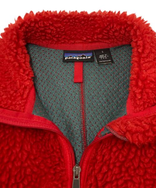 Patagonia（パタゴニア）Patagonia (パタゴニア) CLASSIC RETRO CARDIGAN レッド サイズ:SIZE Sの古着・服飾アイテム