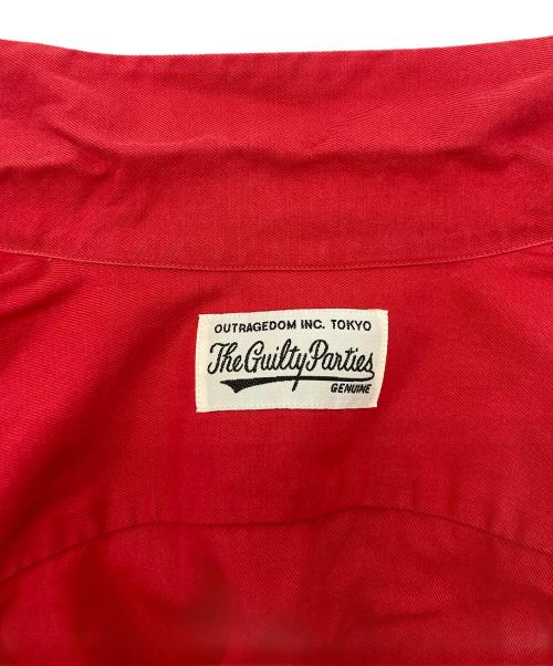 WACKO MARIA（ワコマリア）WACKO MARIA (ワコマリア) ボーリングシャツ レッド サイズ:SIZE Sの古着・服飾アイテム