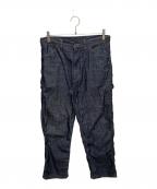 COMME des GARCONS HOMMEコムデギャルソン オム）の古着「corduroy painter pants」｜ネイビー