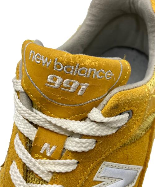 NEW BALANCE（ニューバランス）NEW BALANCE (ニューバランス) M991YLW イエロー サイズ:SIZE UK7の古着・服飾アイテム