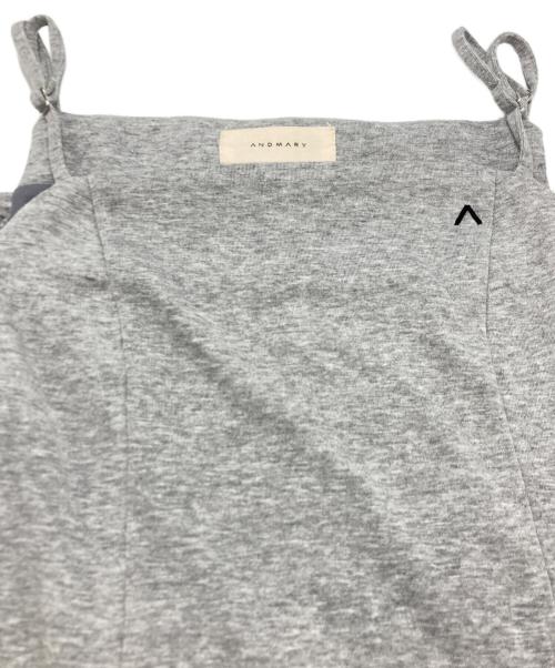 AND MARY（アンドマリー）AND MARY (アンドマリー) Heaven body dress グレー サイズ:SIZE Freeの古着・服飾アイテム
