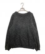 Acne studiosアクネ ストゥディオス）の古着「モヘアブレンド ニット」｜ブラック