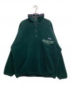 Patagoniaパタゴニア）の古着「フリース スナップT」｜グリーン