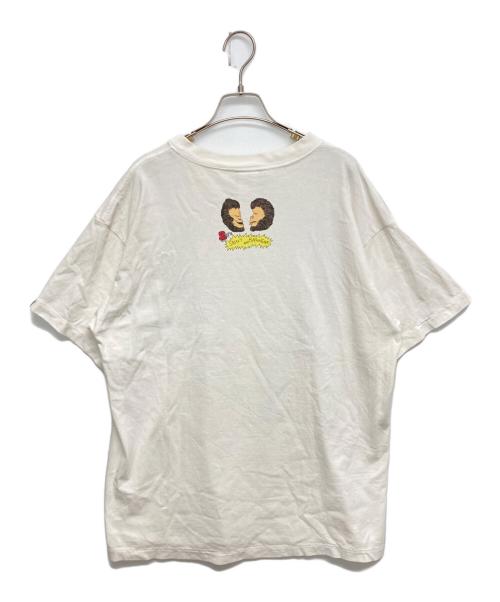 SAINT MICHAEL（セントマイケル）SAINT MICHAEL (セントマイケル) A BATHING APE (ア ベイシング エイプ) AP SS TEE ホワイト サイズ:SIZE Lの古着・服飾アイテム