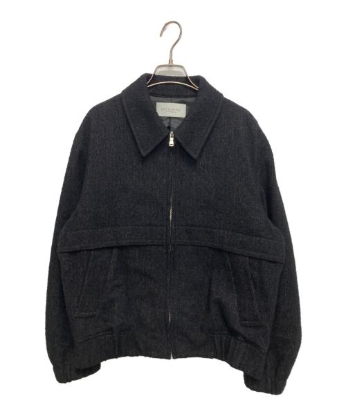 ENCOMING（インカミング）ENCOMING (インカミング) PANELED SHORT BLOUSON ブラック サイズ:SIZE Mの古着・服飾アイテム