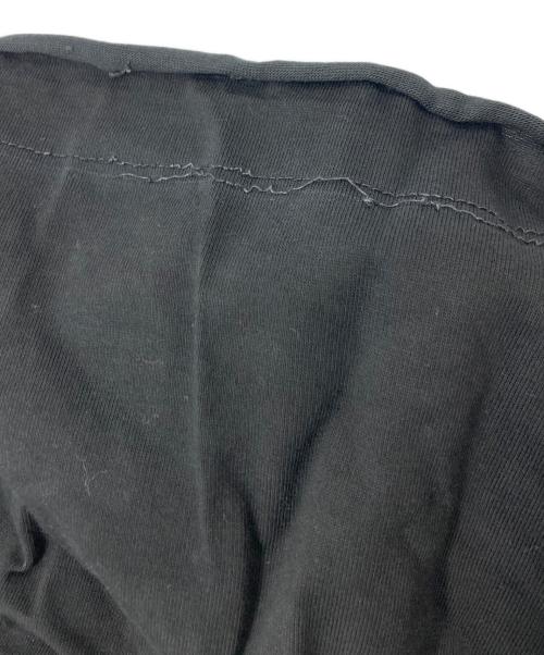 Maison Margiela（メゾンマルジェラ）Maison Margiela (メゾンマルジェラ) Weathered コットンクルーネックS/Sカットソー ブラック サイズ:SIZE Sの古着・服飾アイテム