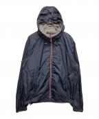 MONCLERモンクレール）の古着「URVILLEナイロンフーデットジャケット」｜ネイビー