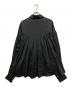 LEE MATHEWS (リー マシュー) シルクギャザーシャツブラウス ブラック サイズ:SIZE 1：10000円