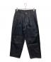 Graphpaper（グラフペーパー）の古着「Selvage Denim Two Tuck Pants/ セルビッジデニム2タックパンツ」｜インディゴ