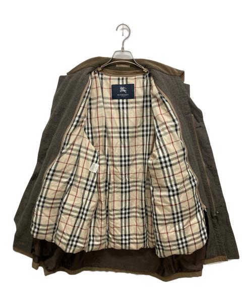 BURBERRY LONDON（バーバリーロンドン）BURBERRY LONDON (バーバリーロンドン) ダウンライナー付ジャケット ブラウン サイズ:SIZE LLの古着・服飾アイテム