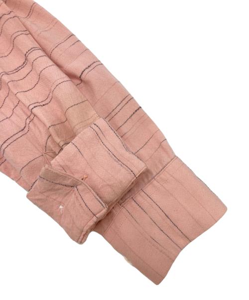 Dry Bones（ドライボーンズ）Dry bones (ドライボーンズ) 開襟レーヨンシャツ ピンク サイズ:SIZE Sの古着・服飾アイテム