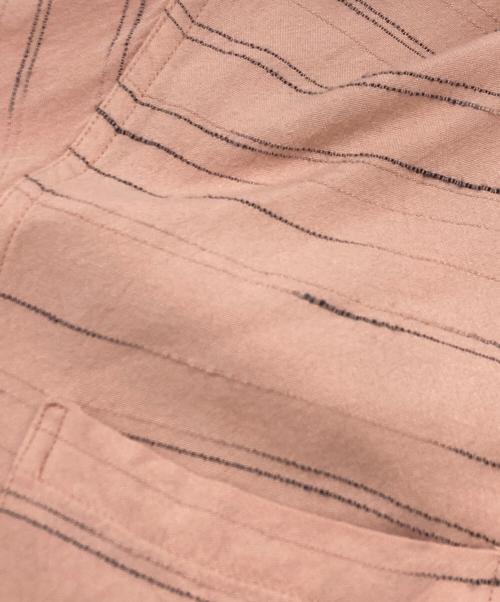 Dry Bones（ドライボーンズ）Dry bones (ドライボーンズ) 開襟レーヨンシャツ ピンク サイズ:SIZE Sの古着・服飾アイテム