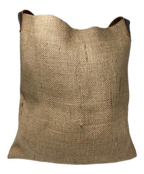 BELAFONTE（ベラフォンテ）BELAFONTE (ベラフォンテ) ニュースペーパーバッグ ベージュの古着・服飾アイテム