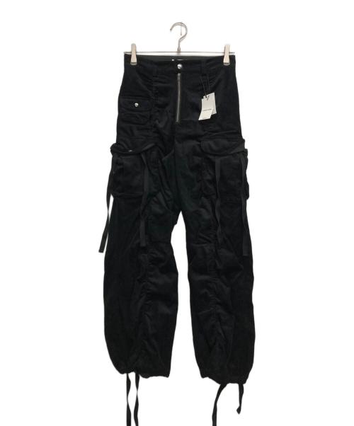 LAGUA GEM（ラグアジェム）LAGUA GEM (ラグアジェム) CORDUROY LOOSEY パンツ ブラック サイズ:Mの古着・服飾アイテム