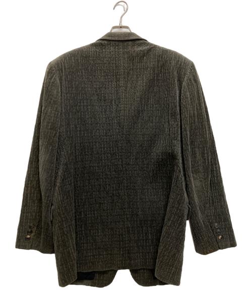ISSEY MIYAKE MEN（イッセイミヤケメン）ISSEY MIYAKE MEN (イッセイミヤケメン) 太畝コーデュロイテーラードジャケット グレー サイズ:SIZE Lの古着・服飾アイテム