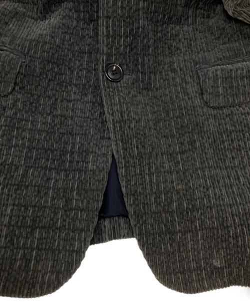 ISSEY MIYAKE MEN（イッセイミヤケメン）ISSEY MIYAKE MEN (イッセイミヤケメン) 太畝コーデュロイテーラードジャケット グレー サイズ:SIZE Lの古着・服飾アイテム