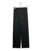 PLEATS PLEASEプリーツプリーズ）の古着「プリーツパンツ」｜ブラック