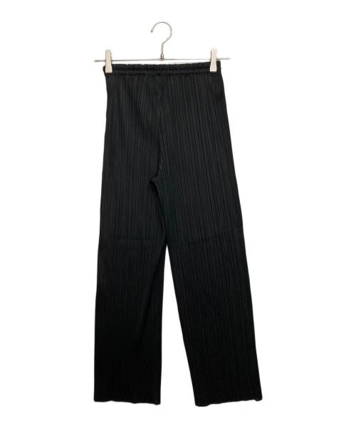 PLEATS PLEASE（プリーツプリーズ）PLEATS PLEASE (プリーツプリーズ) プリーツパンツ ブラック サイズ:SIZE 1の古着・服飾アイテム