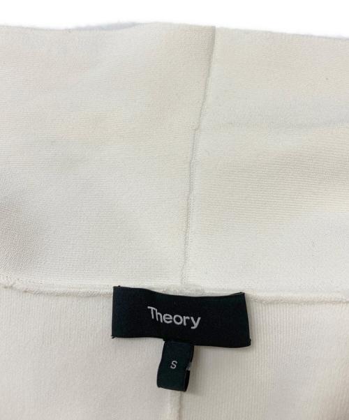 theory（セオリー）theory (セオリー) GLOSSED ETIENNETTE KNIT ホワイト サイズ:SIZE Sの古着・服飾アイテム