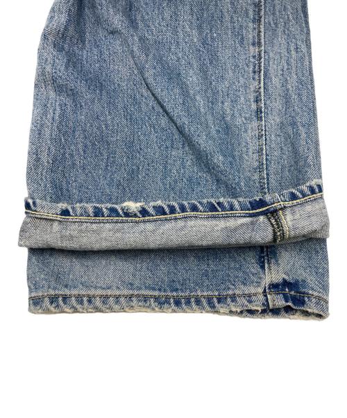 Attick by Johnbull（アティックバイジョンブル）Attick by Johnbull (アティックバイジョンブル) ワイドデニムパンツ インディゴ サイズ:SIZE SSの古着・服飾アイテム