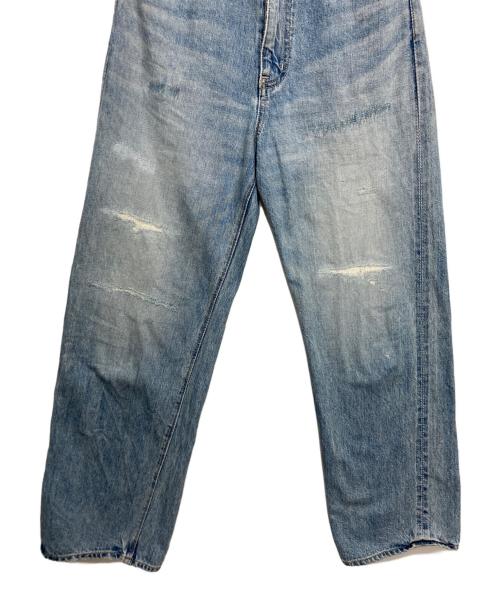 Attick by Johnbull（アティックバイジョンブル）Attick by Johnbull (アティックバイジョンブル) ワイドデニムパンツ インディゴ サイズ:SIZE SSの古着・服飾アイテム