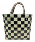 MARNI (マルニ) MARKET TAPE MINI BASUKET/マーケットテープミニバスケット グリーン×ホワイト サイズ:実寸サイズをご参照下さい。：20000円