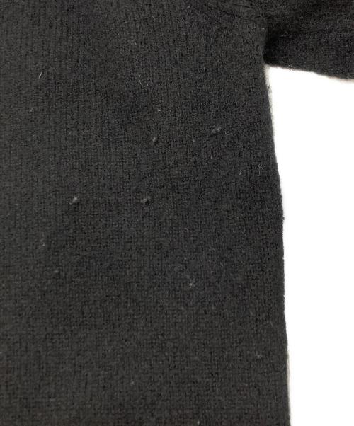 CLANE（クラネ）CLANE (クラネ) W FACE CENTER SLIT KNIT TOPS ブラック サイズ:SIZE　1の古着・服飾アイテム
