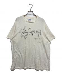 Hanes（ヘインズ）の古着「80SヴィンテージTシャツ」｜ホワイト