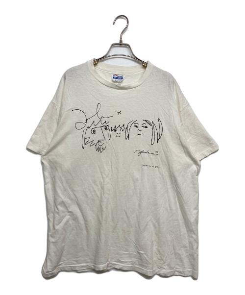 Hanes（ヘインズ）Hanes (ヘインズ) 80SヴィンテージTシャツ ホワイト サイズ:SIZE XLの古着・服飾アイテム