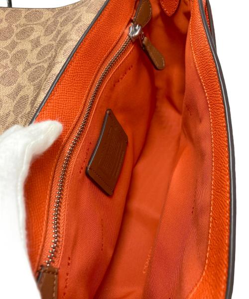COACH（コーチ）COACH (コーチ) ショルダーバッグ オレンジの古着・服飾アイテム