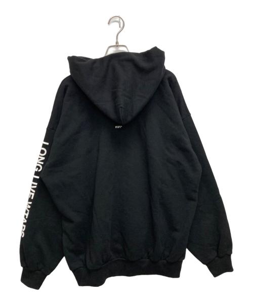 WTAPS（ダブルタップス）WTAPS (ダブルタップス) LLWロゴ スウェットパーカー ブラック サイズ:SIZE 03の古着・服飾アイテム