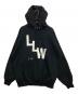 WTAPS（ダブルタップス）の古着「LLWロゴ スウェットパーカー」｜ブラック