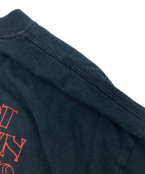 TENDERLOIN（テンダーロイン）TENDERLOIN (テンダーロイン) ヤング オールド ニック ロゴ ロングスリーブ Tシャツ ブラック サイズ:SIZE Lの古着・服飾アイテム