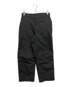TUKIツキ）の古着「ポリストレートパンツ」｜ブラック