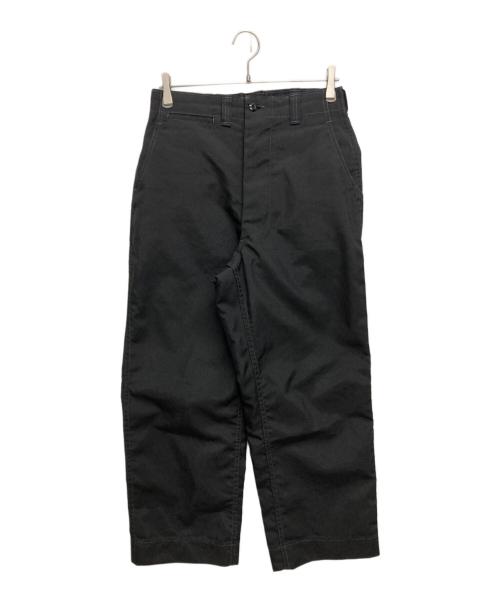 TUKI（ツキ）TUKI (ツキ) ポリストレートパンツ ブラック サイズ:SIZE 0の古着・服飾アイテム