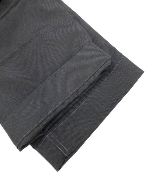 TUKI（ツキ）TUKI (ツキ) ポリストレートパンツ ブラック サイズ:SIZE 0の古着・服飾アイテム