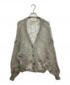 THE TOEザ・トゥー）の古着「モヘアカーディガン」｜グレー