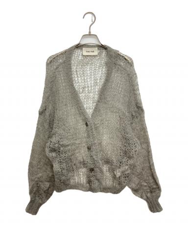 THE TOE グレー モヘアジャケット　タグ付き 中古・古着通販】THE TOE (ザ・トゥー) モヘアカーディガン グレー