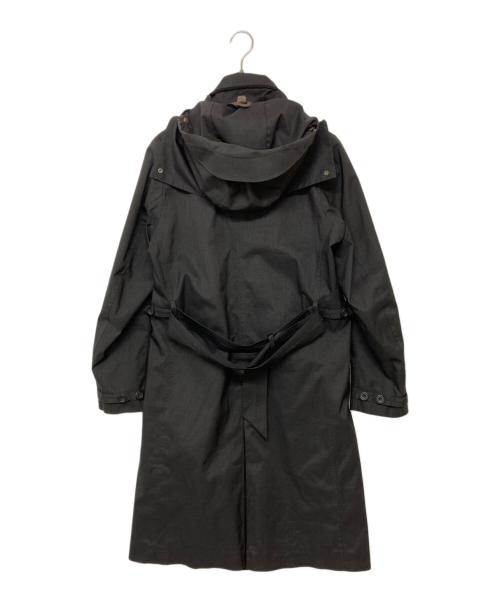 Norwegian Rain（ノルウェージャンレイン）Norwegian Rain (ノルウェージャンレイン) 撥水ナイロンレザーカシミヤマウンテンレインコート ブラック サイズ:Mの古着・服飾アイテム