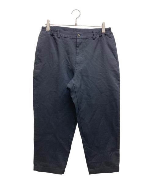 COMME des GARCONS HOMME DEUX（コムデギャルソン オム ドゥ）COMME des GARCONS HOMME DEUX (コムデギャルソン オム ドゥ) 染色加工ポリ縮パンツ ブラック サイズ:Mの古着・服飾アイテム