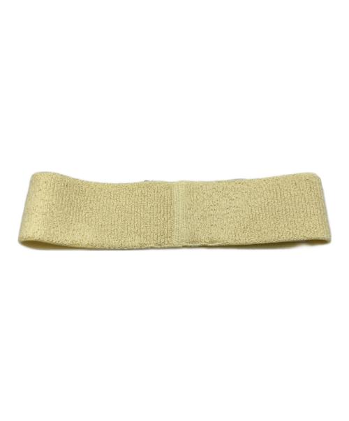 GUCCI（グッチ）GUCCI (グッチ) adidas (アディダス) Stretch Headband イエロー サイズ:S 56cmの古着・服飾アイテム