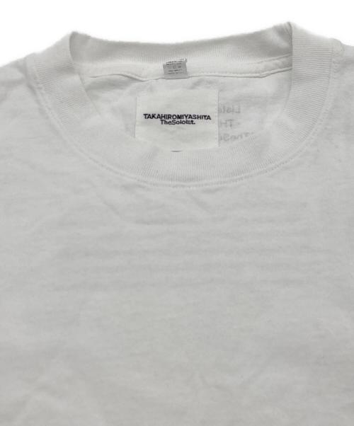 TAKAHIROMIYASHITA TheSoloIst.（タカヒロミヤシタ ザソロイスト）TAKAHIROMIYASHITA TheSoloIst. (タカヒロミヤシタ ザソロイスト) MOUNTAIN RESEARCH (マウンテンリサーチ) 別注Tシャツ ホワイト サイズ:SIZE Mの古着・服飾アイテム