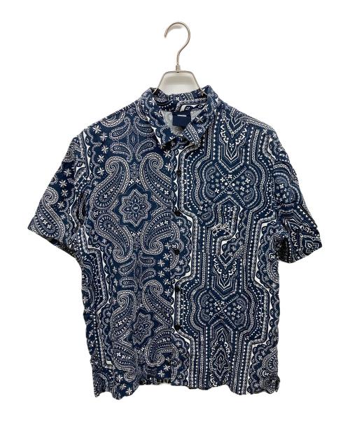 KITH（キス）KITH (キス) オープンカラーペイズリーシャツ ネイビー サイズ:SIZE Mの古着・服飾アイテム