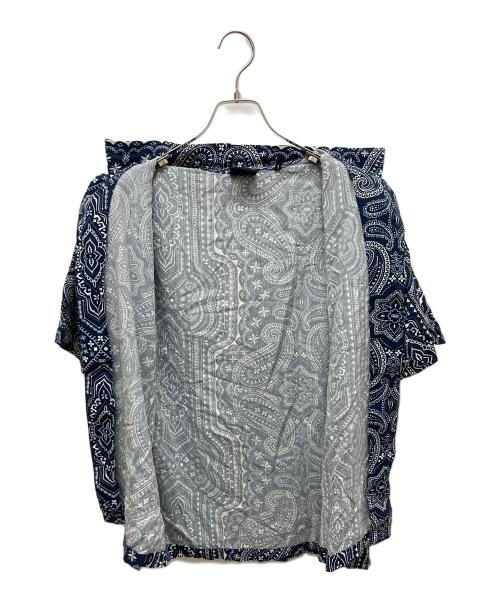 KITH（キス）KITH (キス) オープンカラーペイズリーシャツ ネイビー サイズ:SIZE Mの古着・服飾アイテム