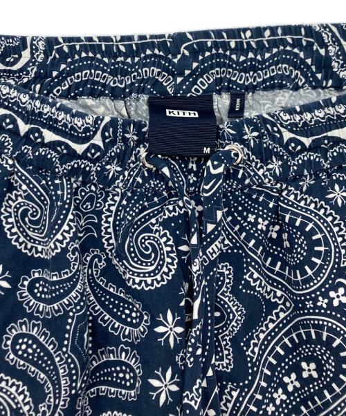 KITH（キス）KITH (キス) ペイズリーハーフパンツ ネイビー サイズ:SIZE Mの古着・服飾アイテム