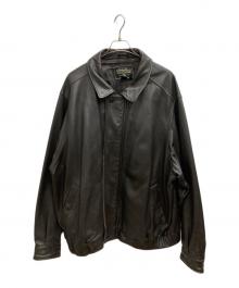 Eddie Bauer（エディーバウアー）の古着「レザー フライトジャケット」｜ブラウン